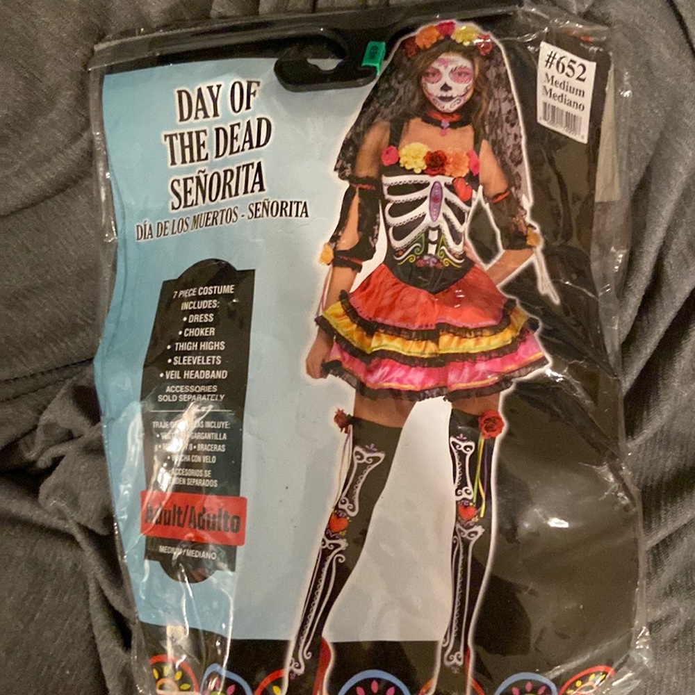 Halloween Day of The Dead Señorita costume